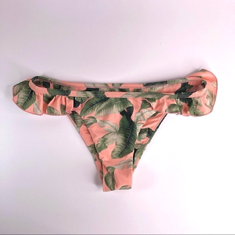 NWOT Show Me Your Mumu Mermaid Tropical Bikini Bottom XS